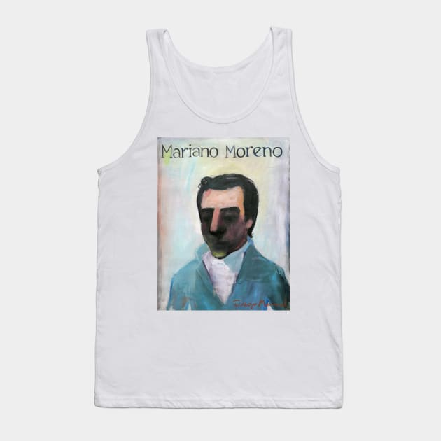 Mariano Moreno 5 Tank Top by diegomanuel